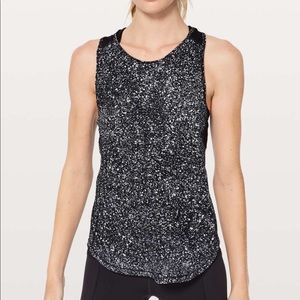 Lululemon Splatter Sculpt Tank ll